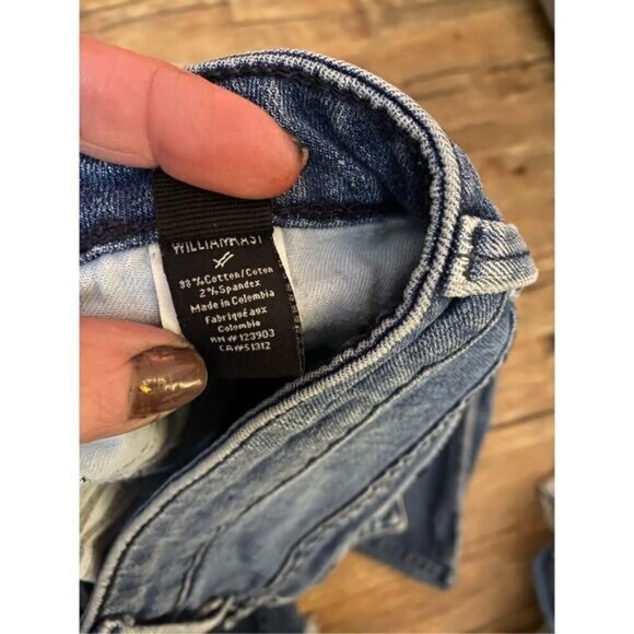 William Rast Womens Denim Flared Jeans Blue Size 25 - Picture 4 of 6